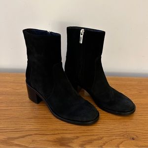 Aquatalia Black Suede Boots
